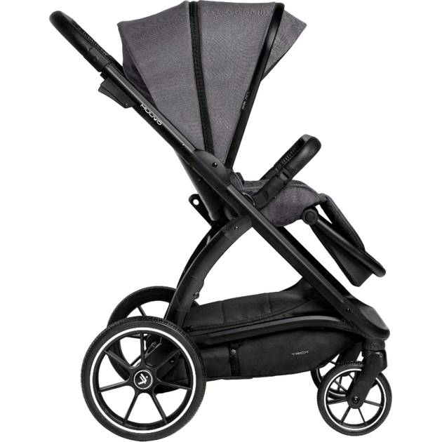 Коляска универсальная MUUVO 2в1 Trick Iron Graphite (MTRICK-W-IRON-GRAPH-2W1) Пол для девочек