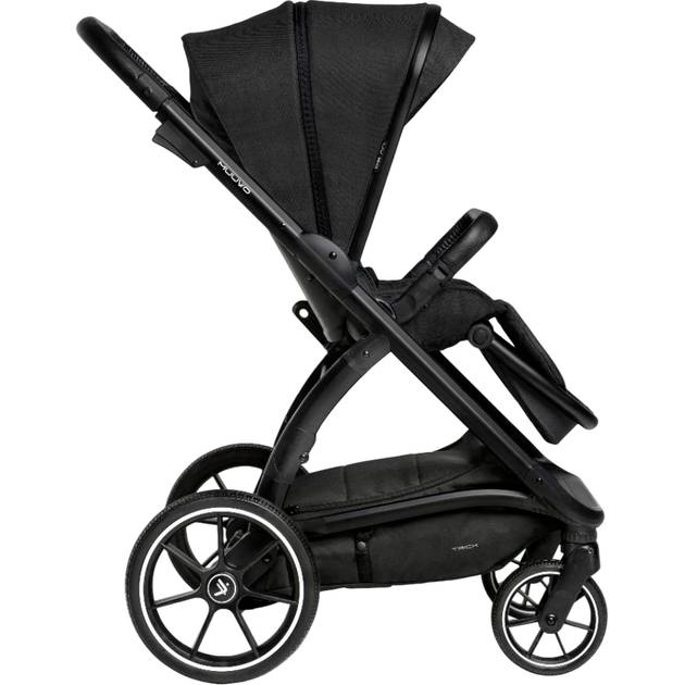 Коляска универсальная MUUVO 2в1 Trick Jet Black (MTRICK-W-JET-BLACK-2W1) Пол для мальчиков
