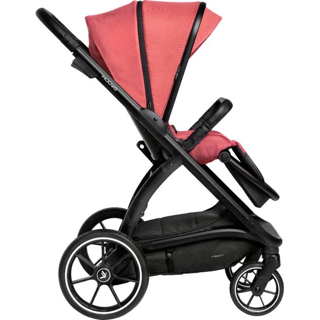 Коляска универсальная MUUVO 2в1 Trick Pure Pink (MTRICK-W-PURE-PINK-2W1) Положения лицом к дороге