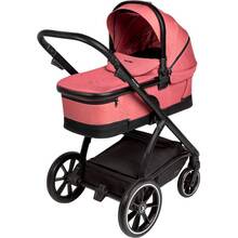 Коляска универсальная MUUVO 2в1 Trick Pure Pink (MTRICK-W-PURE-PINK-2W1)