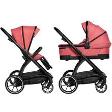 Коляска универсальная MUUVO 2в1 Trick Pure Pink (MTRICK-W-PURE-PINK-2W1)