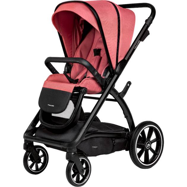 Коляска универсальная MUUVO 2в1 Trick Pure Pink (MTRICK-W-PURE-PINK-2W1) Количество мест одноместная