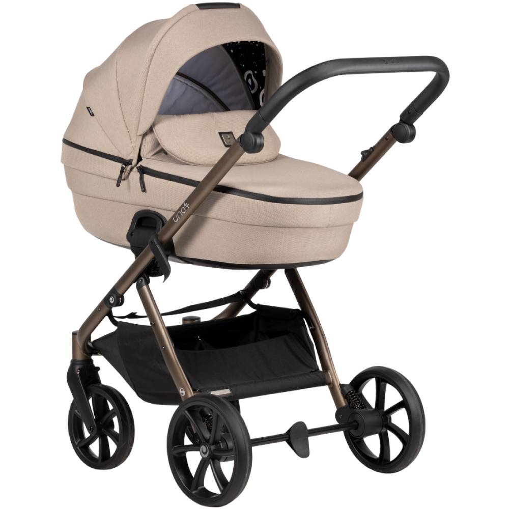 Коляска універсальна 2 в 1 TUTIS Uno6 plus Essential Nougat (1602146) Тип універсальна 2 в 1