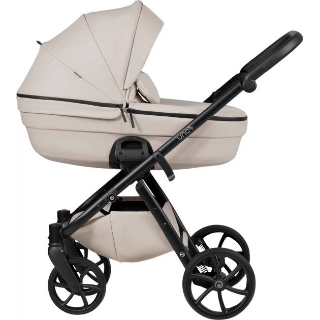 Візок універсальний 2 в 1 TUTIS Uno6 plus Leather Latte (1602151) Стать для дівчаток