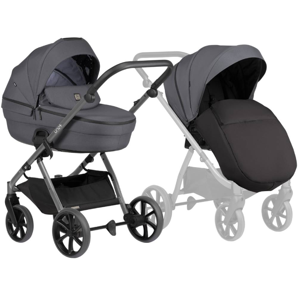 Візок універсальний 2 в 1 TUTIS Uno6 plus Essential Antracite (1602169)