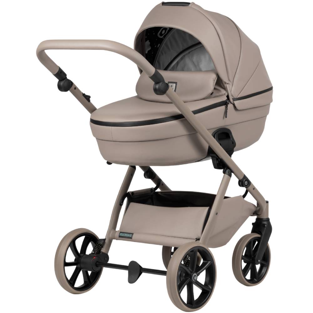 Коляска універсальна 2 в 1 TUTIS Uno6 plus Leather Nocciola (1602185) Стать для хлопчиків