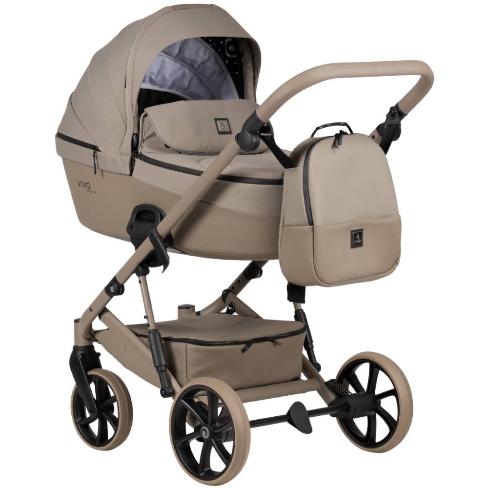 Коляска универсальная 2 в 1 TUTIS КVIVA6 plus Essential Warm Grey (1612068) Тип универсальная 2 в 1