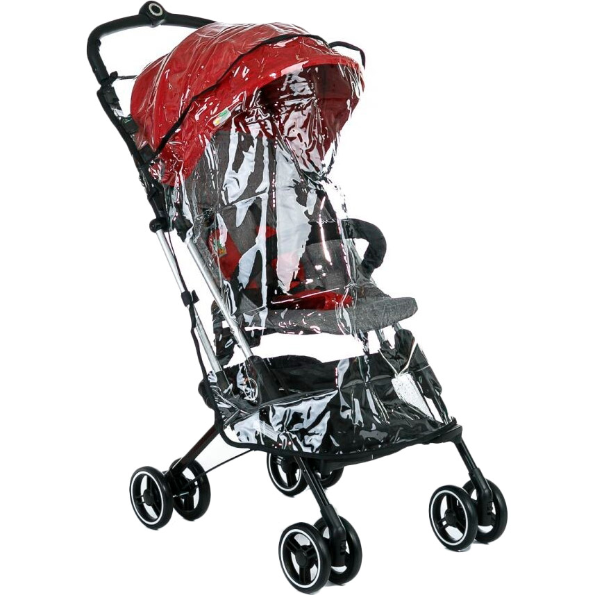 Коляска прогулочная BABYHIT Picnic Red/Grey (69694) Кількість місць одномісна