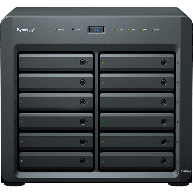

Сетевое хранилище SYNOLOGY DS3617XSII, DS3617XSII