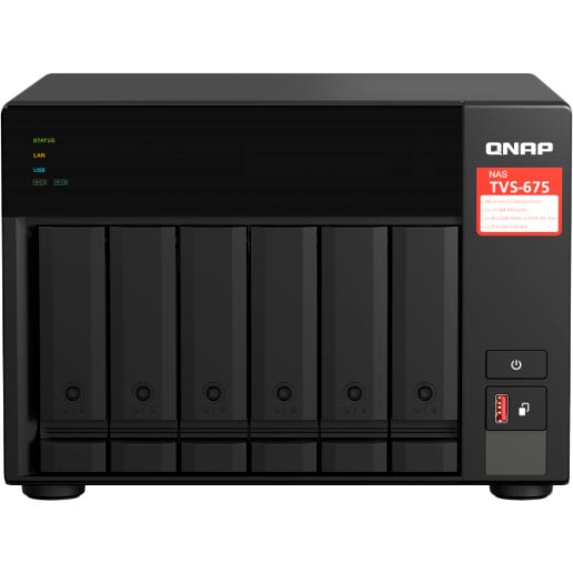 NAS-сервер QNAP TVS-675-8G