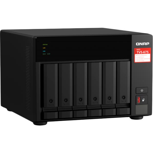 NAS-сервер QNAP TVS-675-8G Частота процессора 2.5