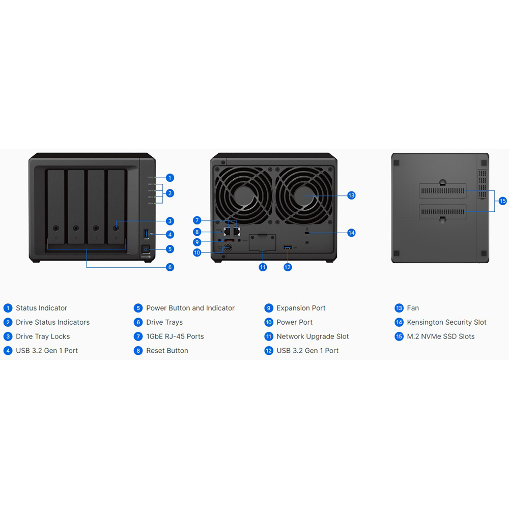 Заказать NAS-сервер SYNOLOGY DS923+