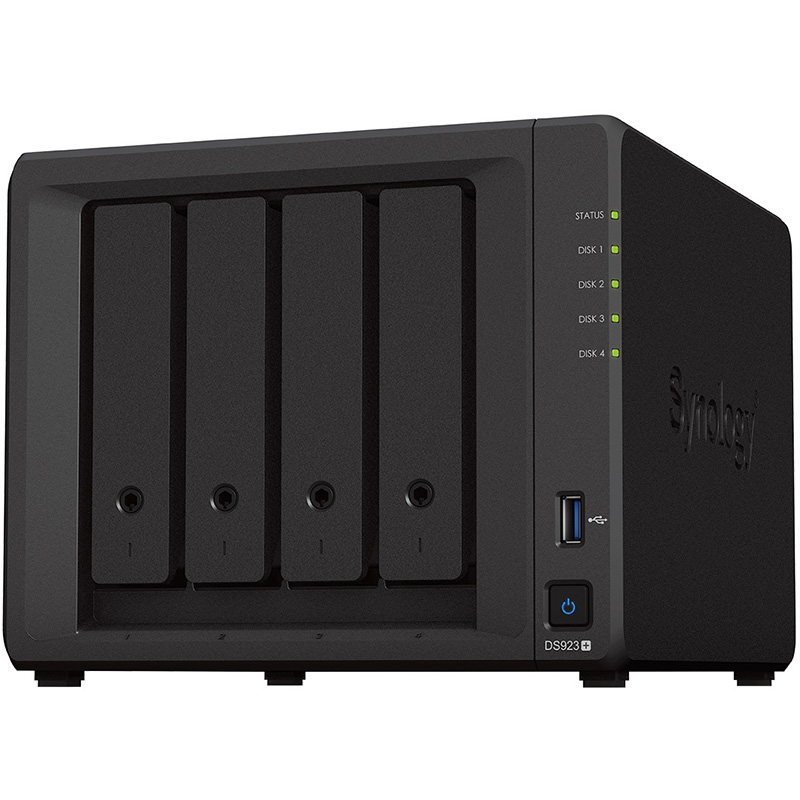 NAS-сервер SYNOLOGY DS923+ Объем оперативной памяти 4