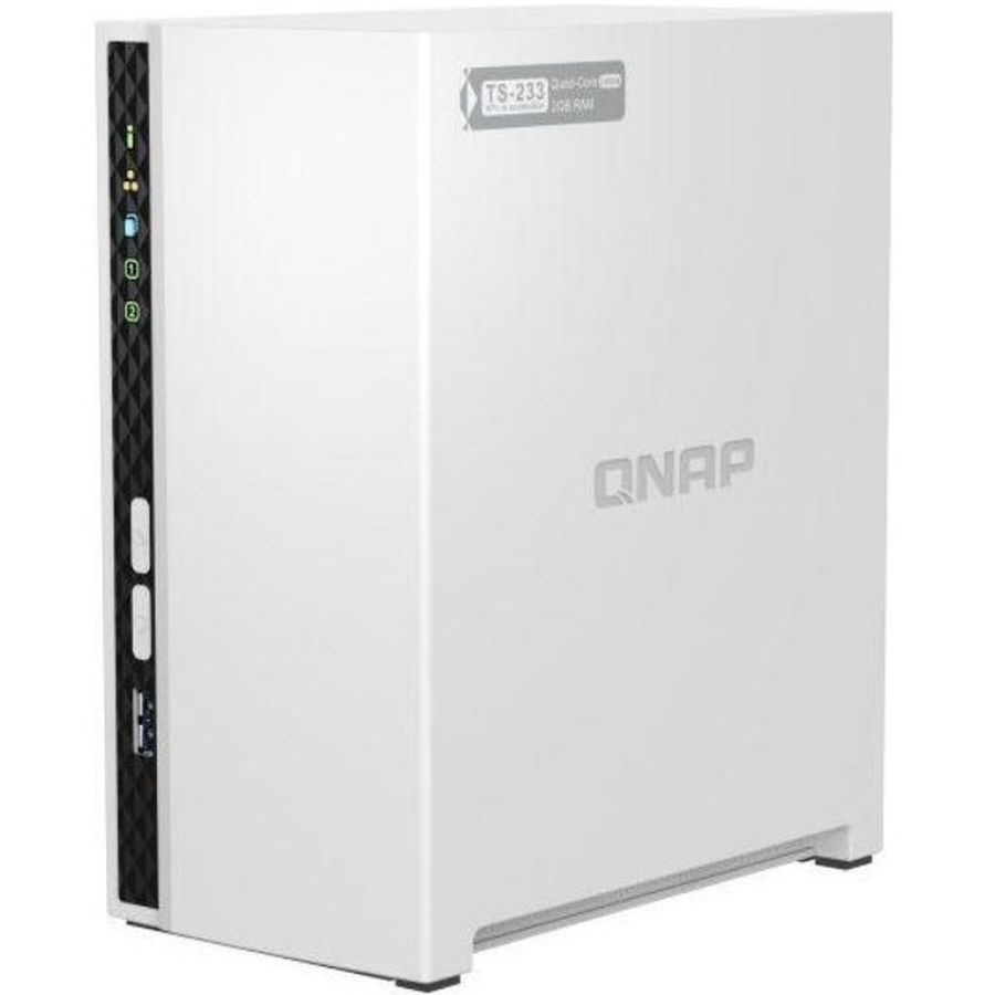 NAS-сервер QNAP TS-233 Об'єм оперативної пам'яті 2