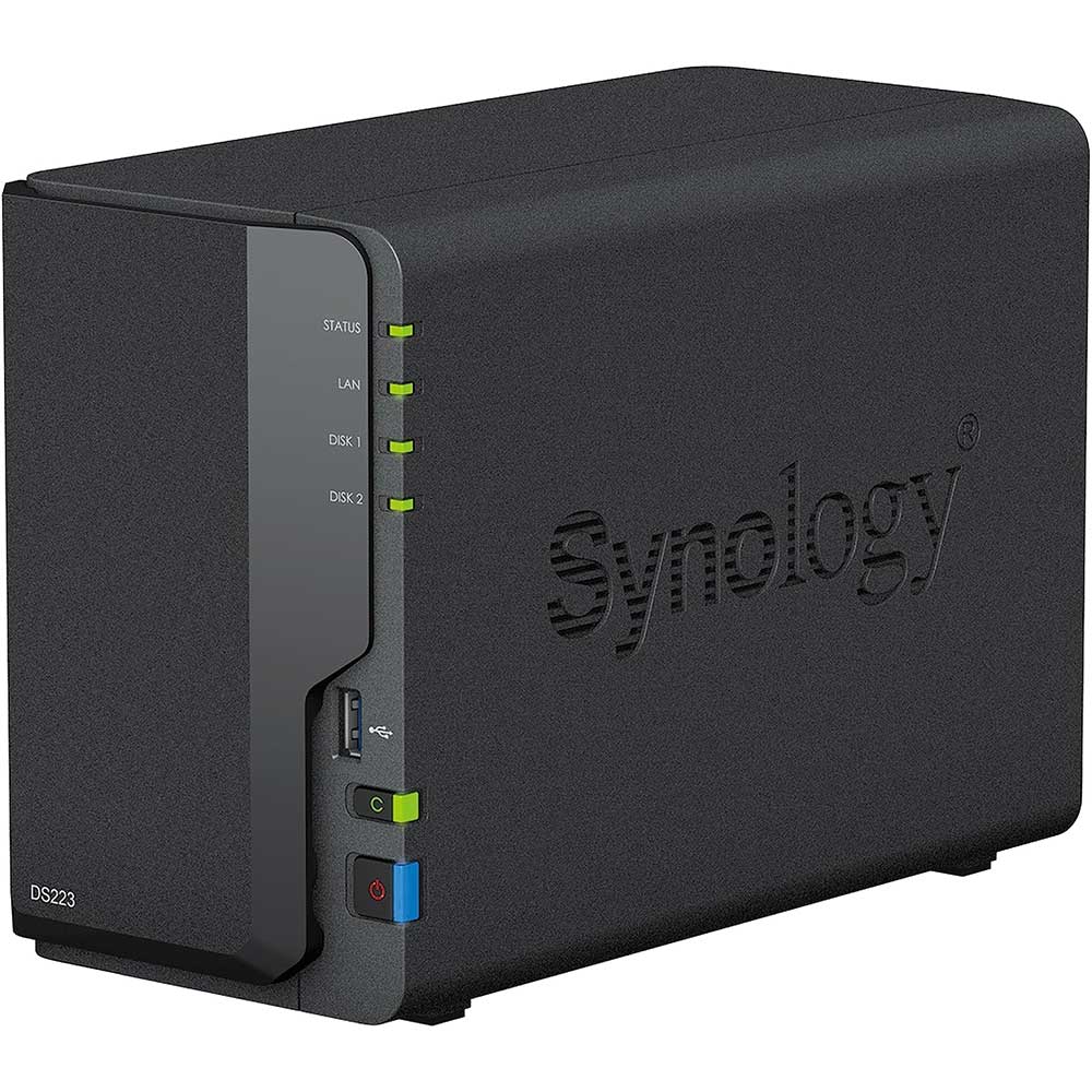 NAS-сервер SYNOLOGY DS223 Процессор Realtek RTD1619B