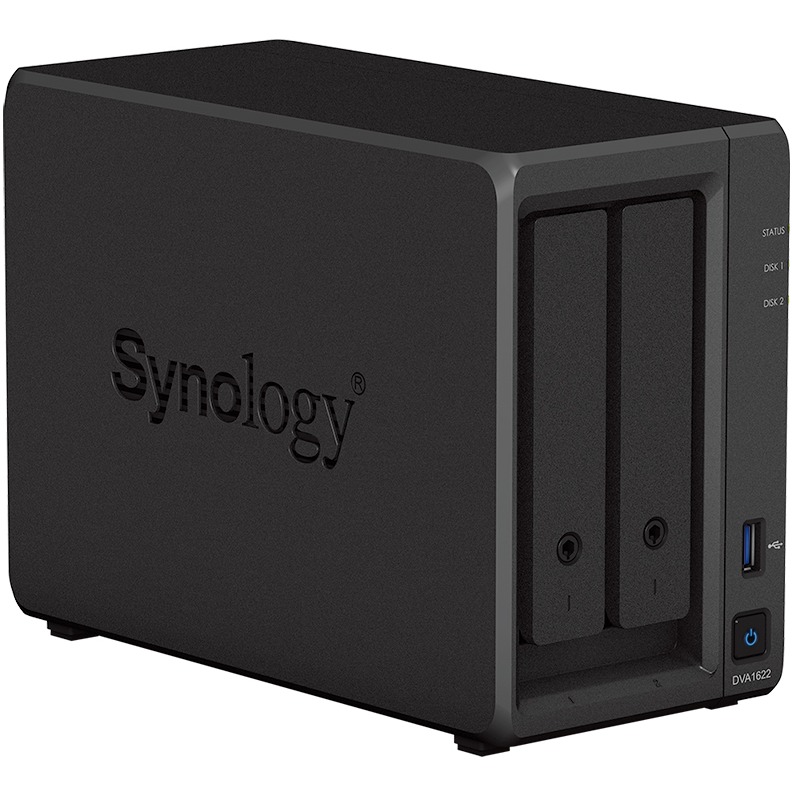 Мережеве сховище NAS SYNOLOGY DVA1622 Процесор Intel Celeron J4125