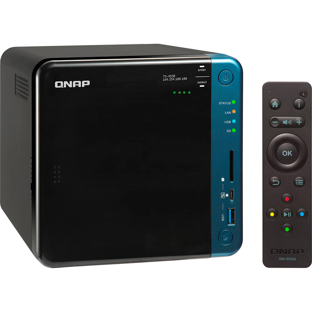 NAS-сервер QNAP TS-453B-4G Частота процесора 1.5