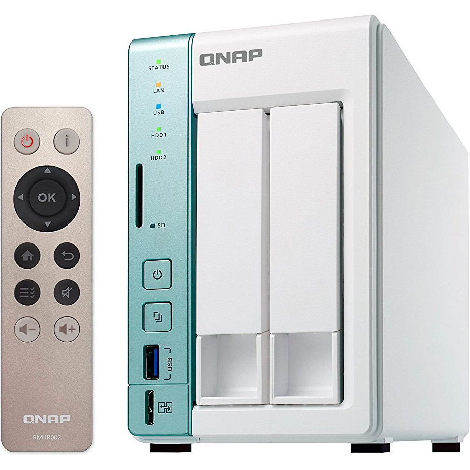 NAS-сервер QNAP TS-251A-2G Процессор Intel Celeron N3060