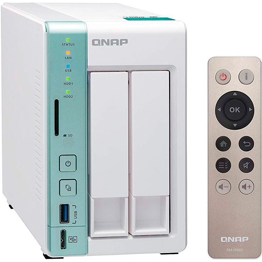 NAS-сервер QNAP TS-251A-2G Частота процессора 1.6