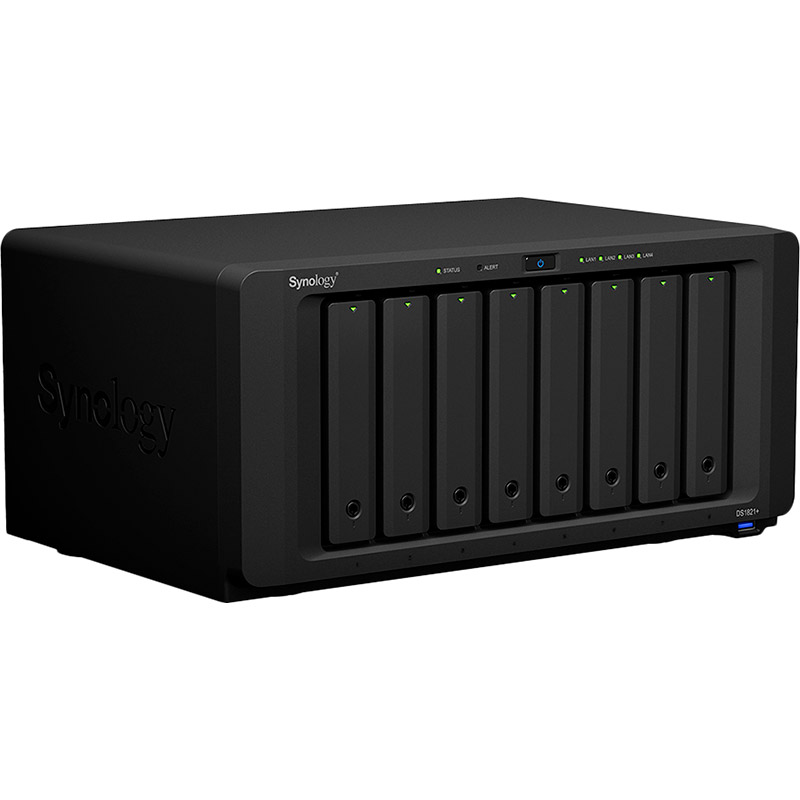 Зовнішній вигляд NAS-сервер SYNOLOGY DS1821+