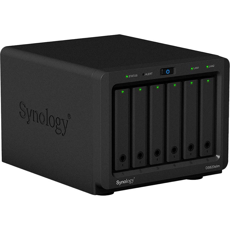 Зовнішній вигляд NAS-сервер SYNOLOGY DS620slim