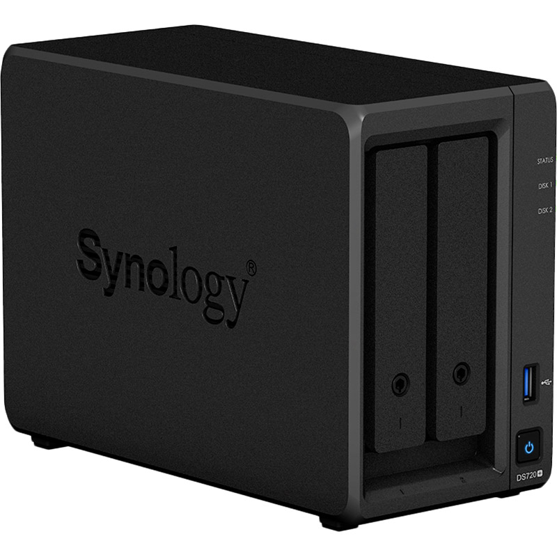 Зовнішній вигляд NAS-сервер SYNOLOGY DS720+