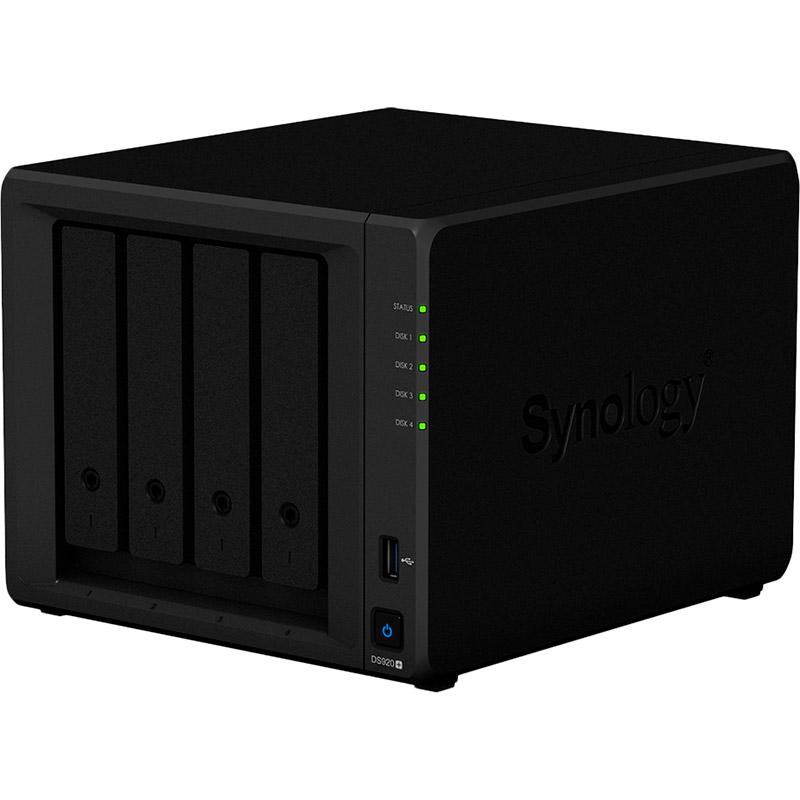 NAS-сервер SYNOLOGY DS920+ Процессор Intel Celeron J4125