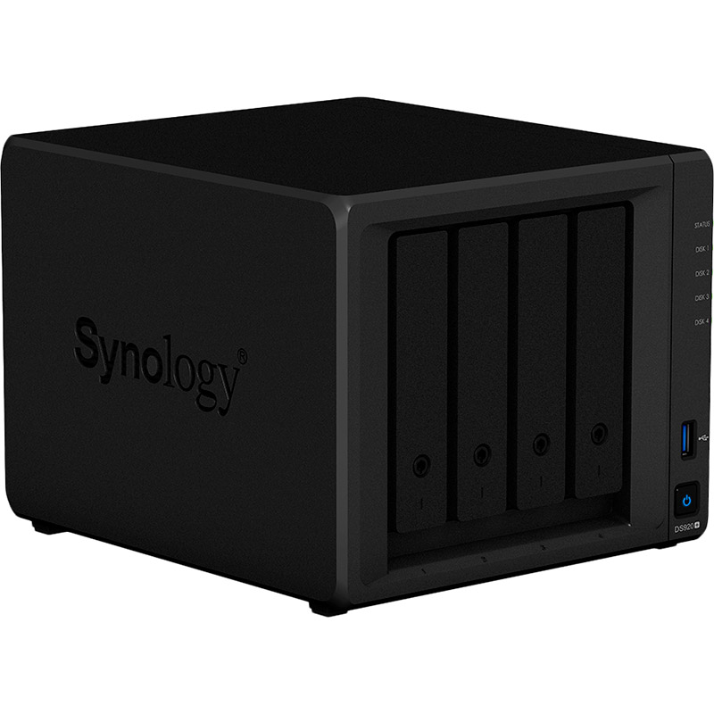 Внешний вид NAS-сервер SYNOLOGY DS920+