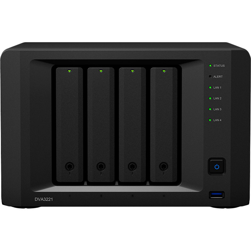 

Сетевое хранилище SYNOLOGY Deep Learning NVR DVA3219, Deep Learning NVR DVA3219