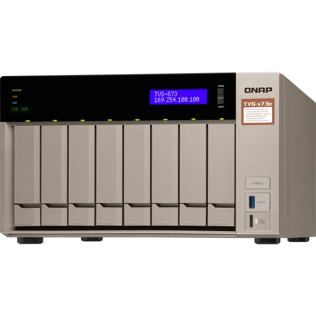 

NAS-сервер QNAP TVS-873e-4G, TVS-873e-4G