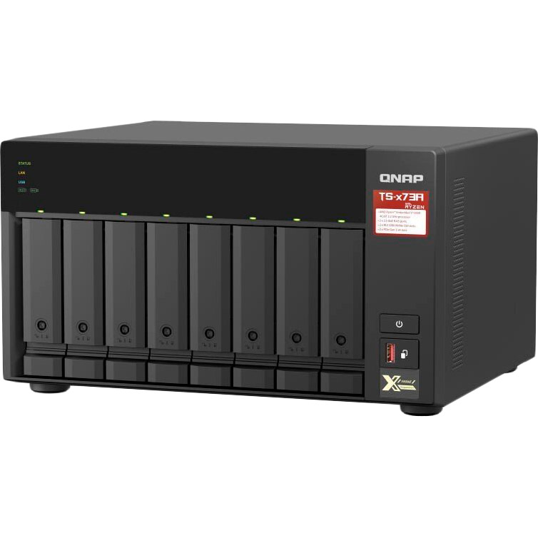 NAS-сервер QNAP TS-873A-8G Процессор AMD V1500B