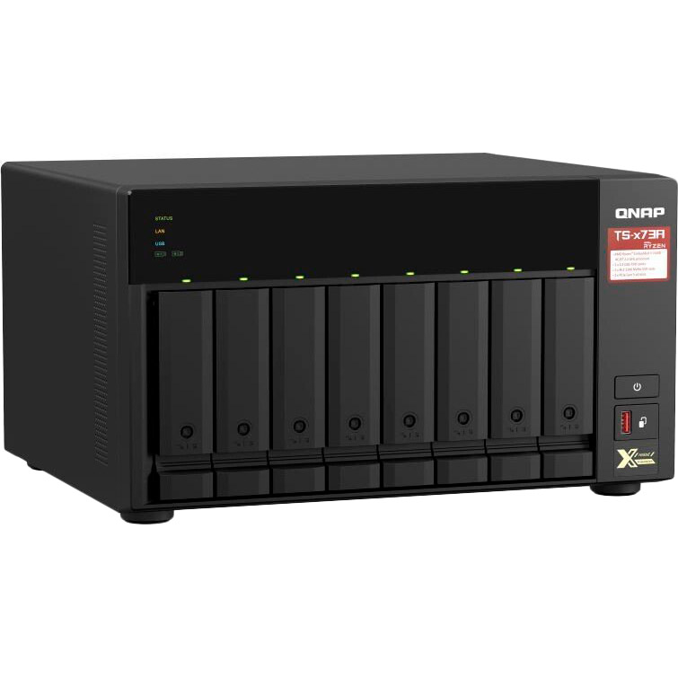 NAS-сервер QNAP TS-873A-8G Объем оперативной памяти 8