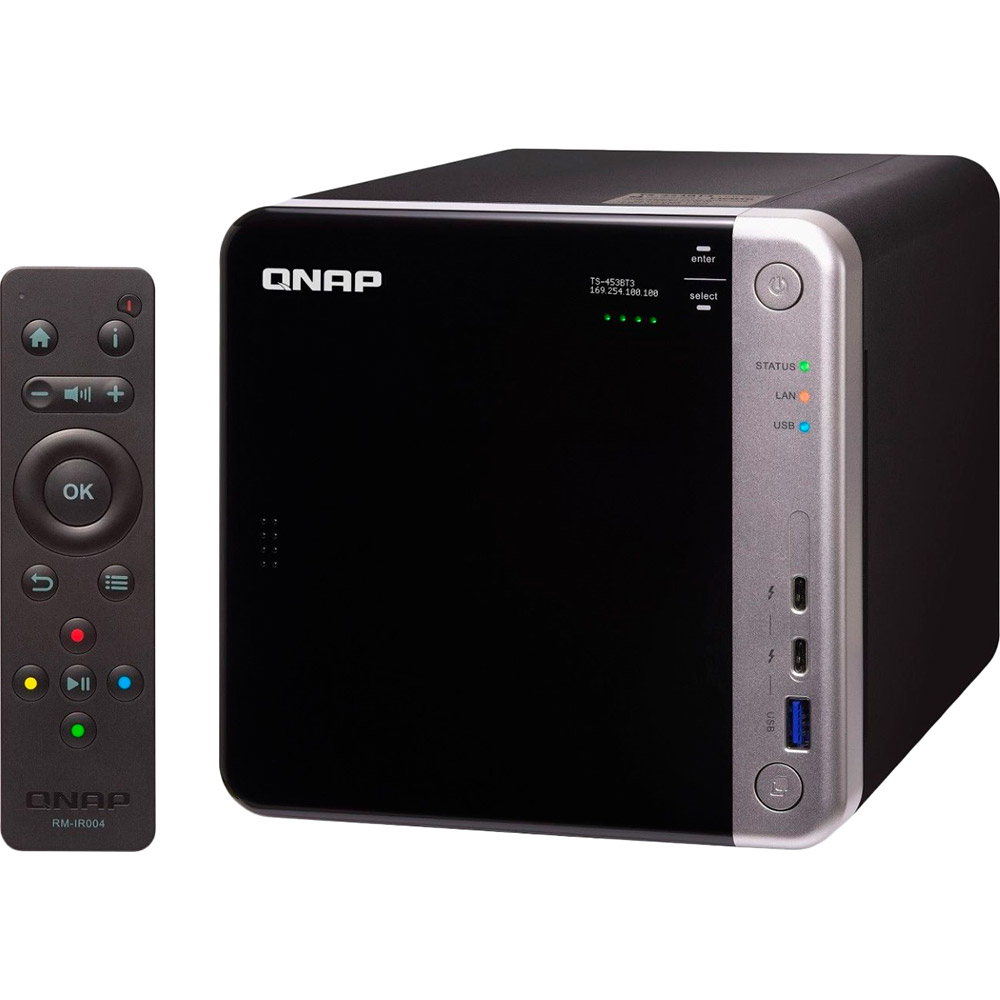 NAS-сервер QNAP TS-453BT3-8G Процессор Intel Celeron J3455