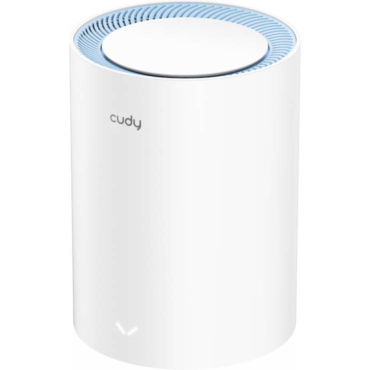 Маршрутизатор CUDY M1200 2-pack AC1200 Wi-Fi Mesh Solution White Тип устройства проводной маршрутизатор