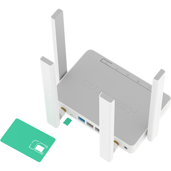 В Україні Wi-Fi роутер KEENETIC Ethernet Explorer 4G AC1200 (KN-4910)