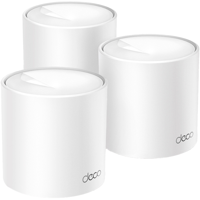 MESH система TP-LINK Deco X10 AX1500 3PK (DECO-X10-3-PACK)