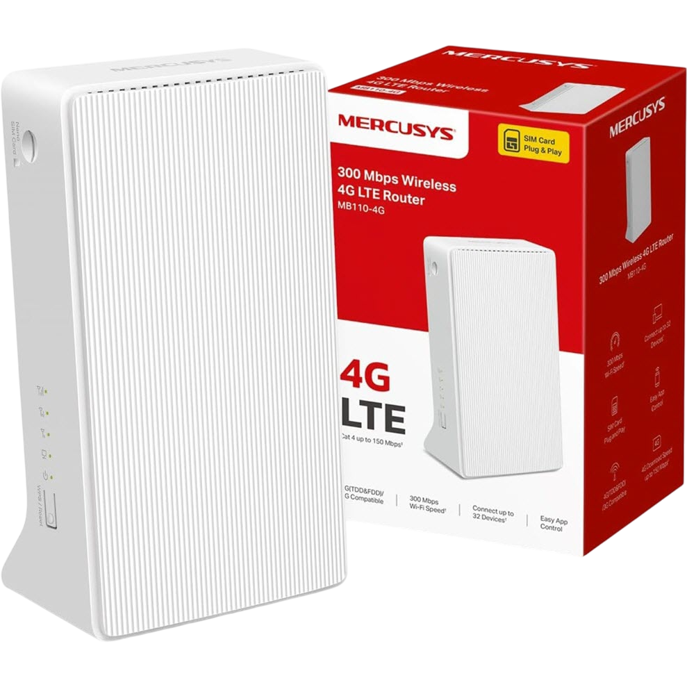 Роутер MERCUSYS 4G LTE (MB110-4G)