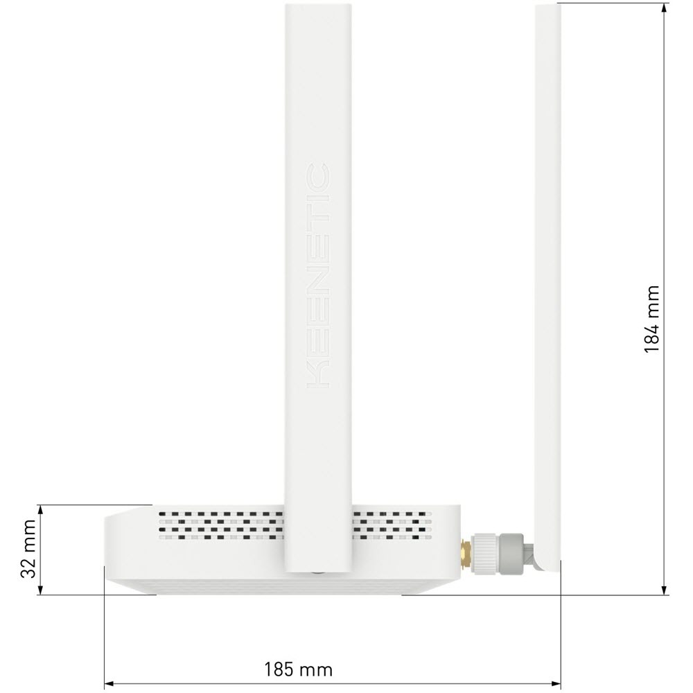 Внешний вид Роутер KEENETIC WIFI N300 LTE-модем 4G (KN-2211)