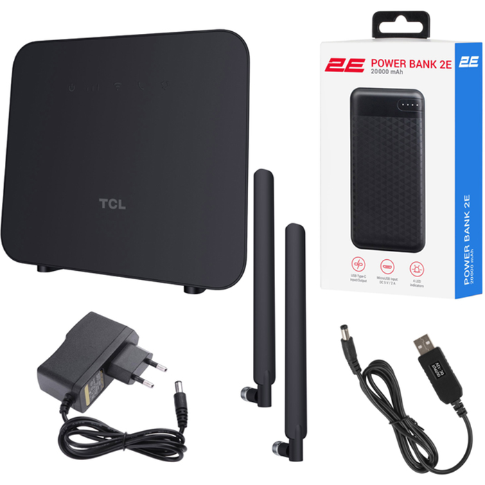 Изображение Wi-Fi роутер TCL LINKHUB LTE Home Station HH42CV2 (694743657296)