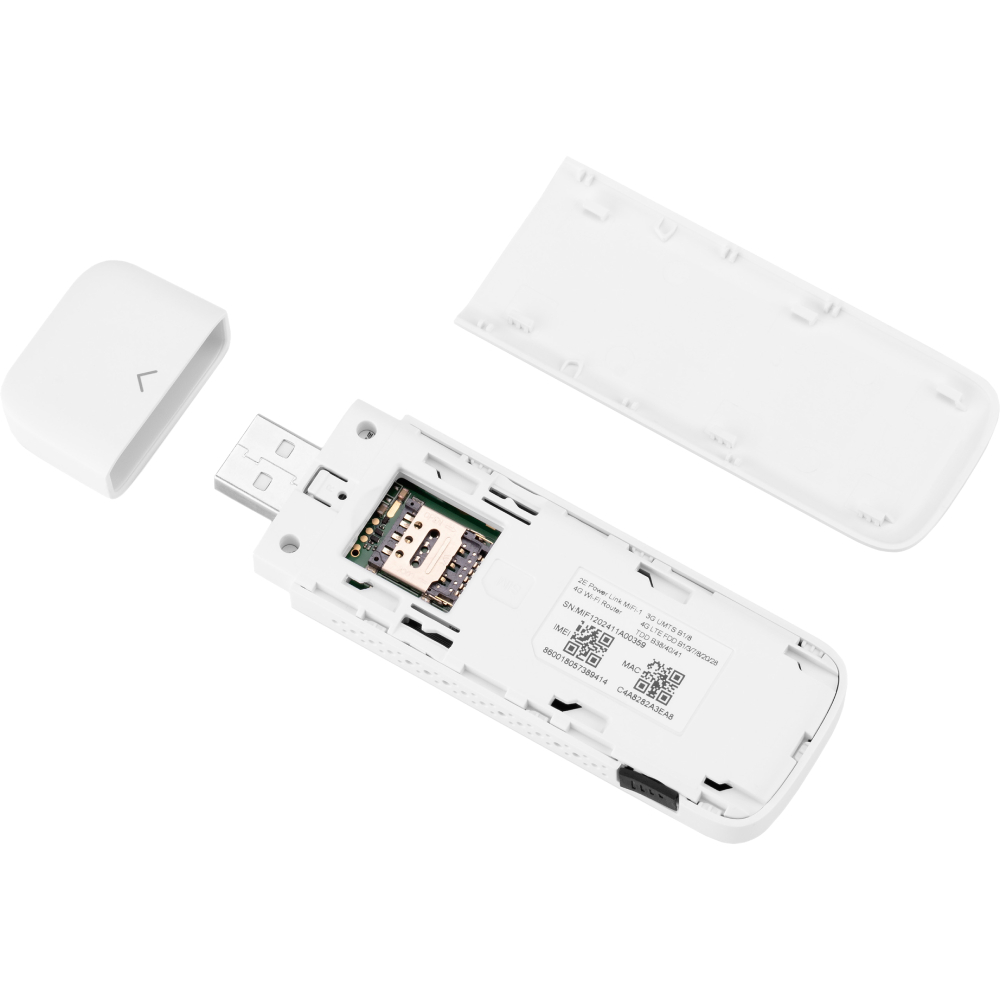 В Україні Мобільний 4G Wi-Fi роутер 2E PowerLink MiFi-1 2024 (694743655322)