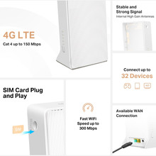 Wi-Fi роутер MERCUSYS N300 (MB112-4G)