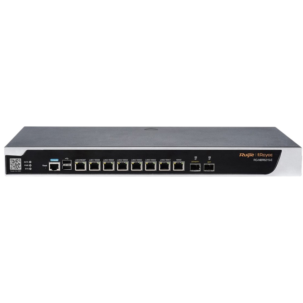 Маршрутизатор RUIJIE Reyee RG-NBR6215-E Маршрутизатор RUIJIE Reyee RG-NBR6215-E
