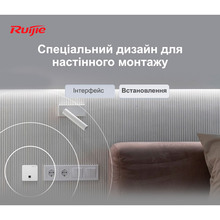 Точка доступа RUIJIE Reyee Wall-mounted (RG-RAP1200 F)