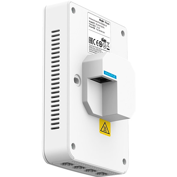 Точка доступа RUIJIE Reyee RG-RAP1200 P Стандарт Wi-Fi 802.11 b