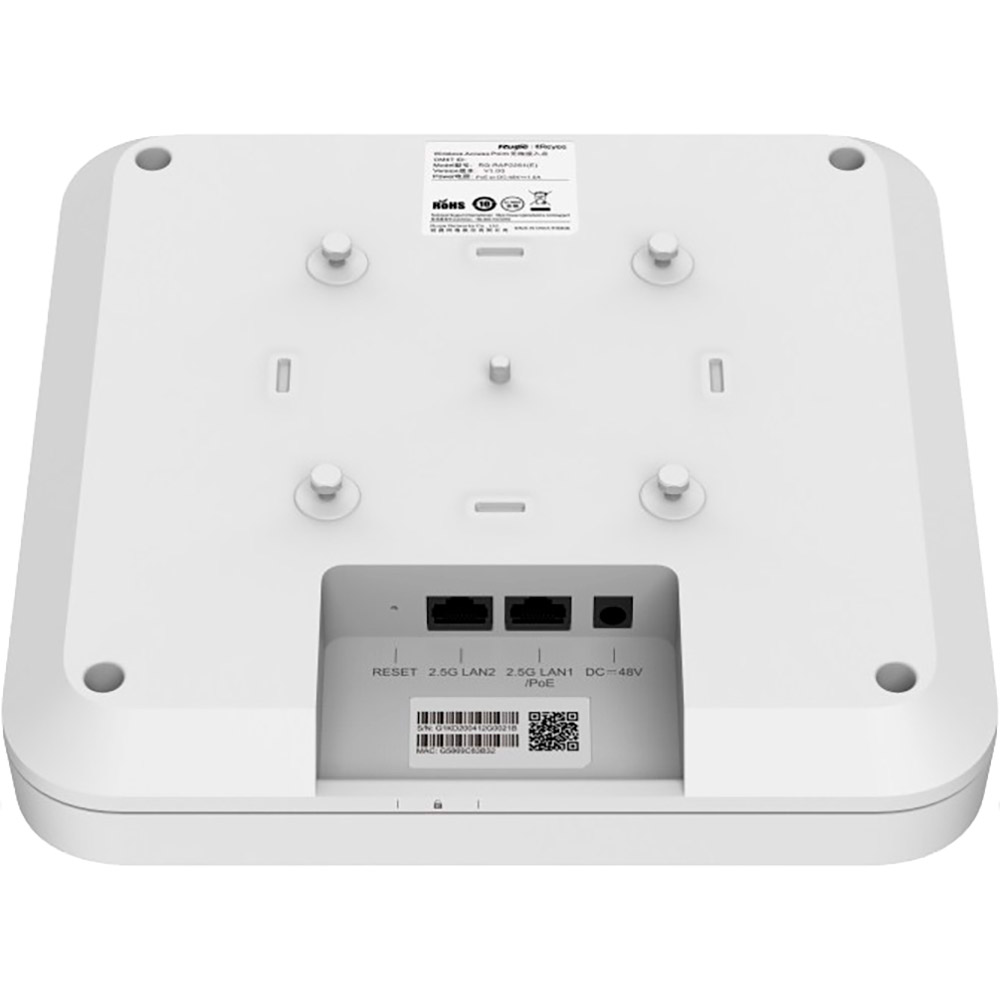 Точка доступа RUIJIE Reyee Wi-Fi 6 AX6000 (RG-RAP2260(H)) Тип устройства точка доступа