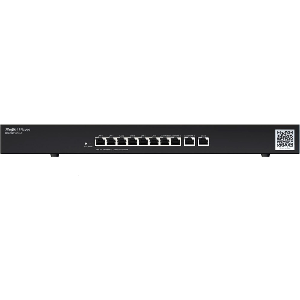 Маршрутизатор RUIJIE Reyee RG-EG310GH-E Маршрутизатор RUIJIE Reyee RG-EG310GH-E