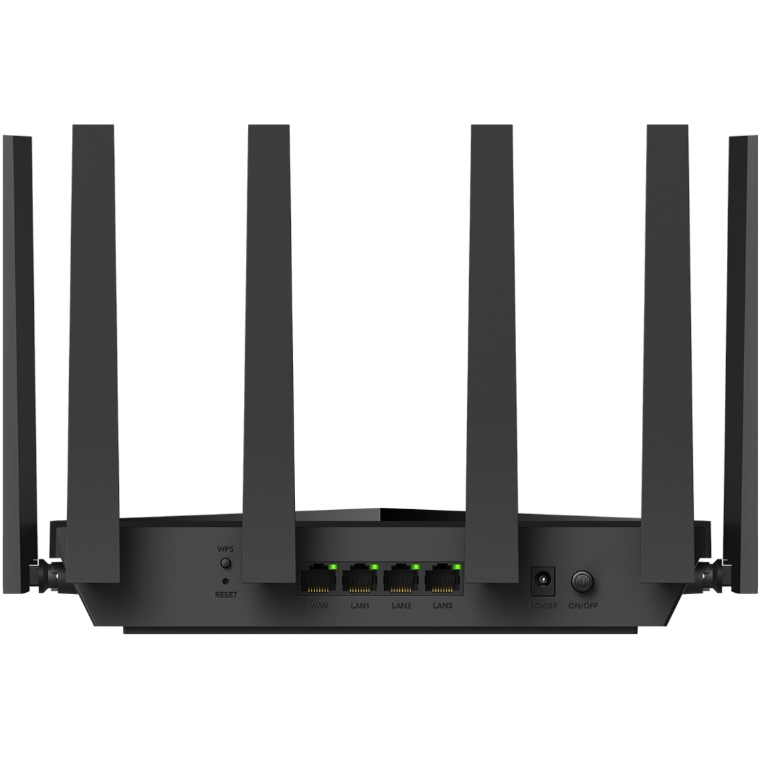 Wi-Fi роутер CUDY WR11000 Black Додатково Зона покриття: до 140 м; Чотирьохядерний процесор ARM Cortex-A53 1,5 ГГц, RAM 512 МБ, ROM 128 МБ
