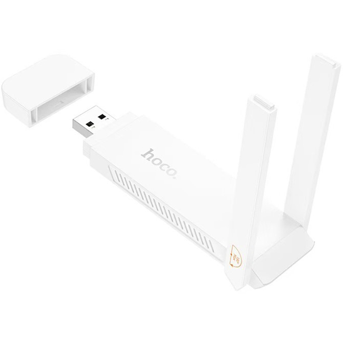 Маршрутизатор HOCO HI40 Portable White (6942007647977) Додатково підтримка Wi-Fi 6 на 2.4 ГГц; швидкість до 150 Мбіт/с; живлення через USB; підтримка кількох пристроїв; матеріал корпусу ABS; сумісність з ПК, ноутбуками, планшетами та мобільними пристроями
