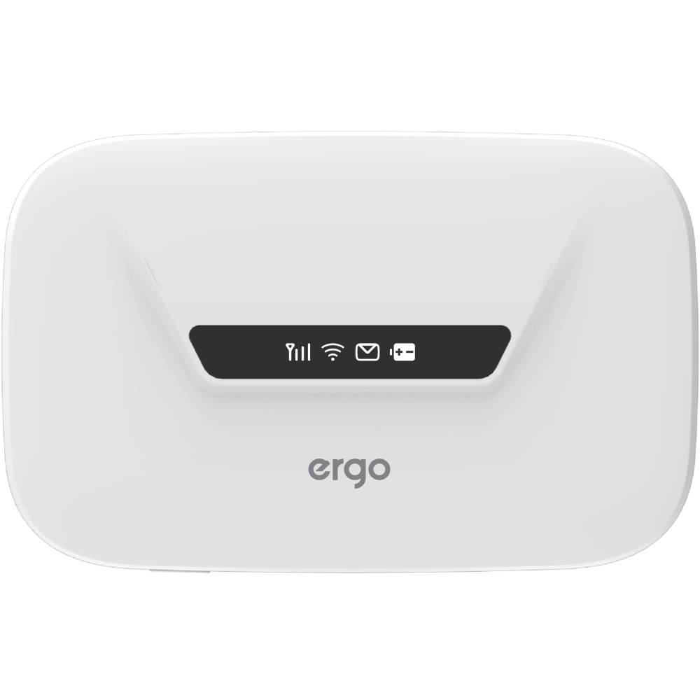 Мобільний роутер ERGO M126 3G/4G Wi-Fi 6 White