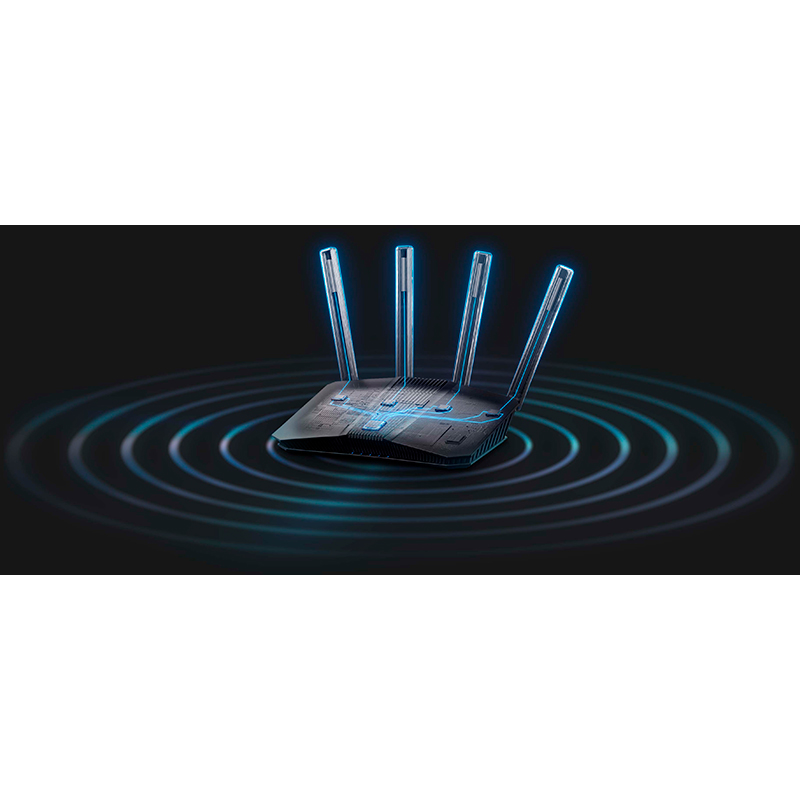 В Україні Wi-Fi роутер ASUS RT-BE55 BE3600 Black (90IG0A80-MO3C00)